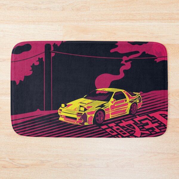 Item preview, Neon retro 70´s street drift car designed and sold by CamaleonDesigns.