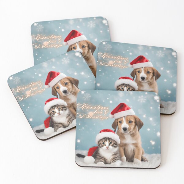 Item preview, Puppy and Kitten’s Whimsical Christmas Adventure Together designed and sold by IFLYBaby.