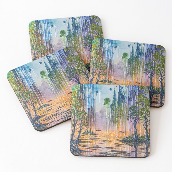 Item preview, Serene Flight: Birds & Urban Lake designed and sold by PanoramaPrints.