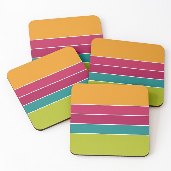 Item preview, Vivid 70s Vintage Retro Stripes  designed and sold by Deutschic.