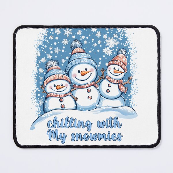 Item preview, Chillin’ with My Snowmies! designed and sold by Ahmed Behiry.