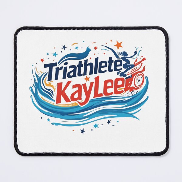 Item preview, Dynamic Triathlete Kaylee - Swim, Bike, Run designed and sold by Triathlongram.