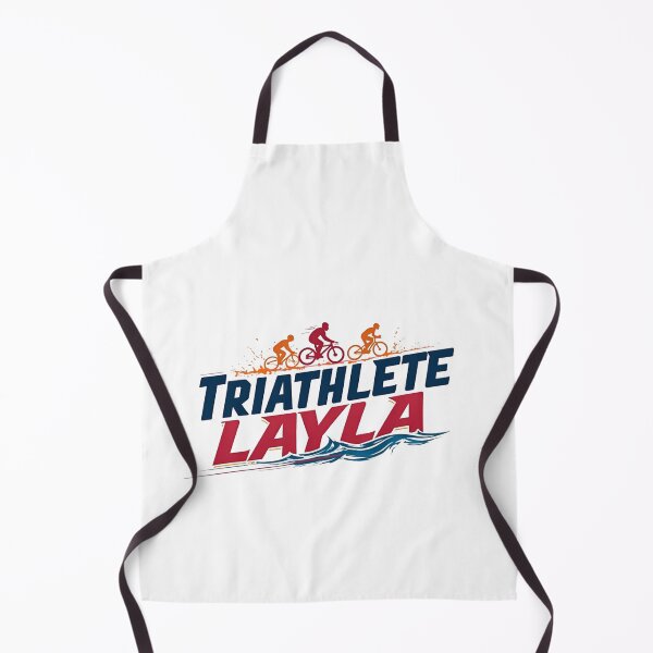 Item preview, Dynamic Triathlete Layla - Swim, Bike, Run designed and sold by Triathlongram.