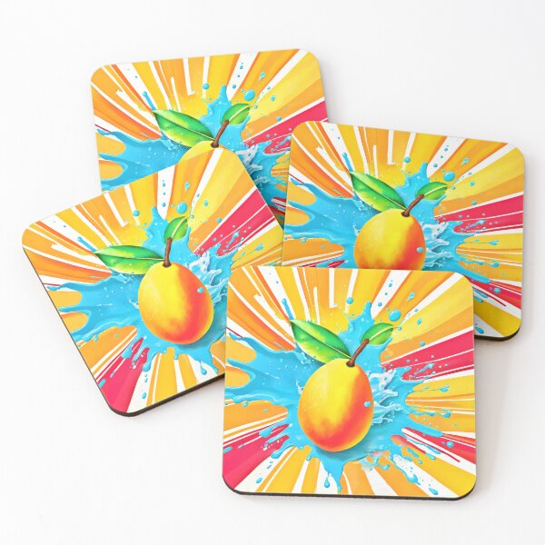 Item preview, Mango Splash Delight designed and sold by Health And Fitness Posts e-Store.