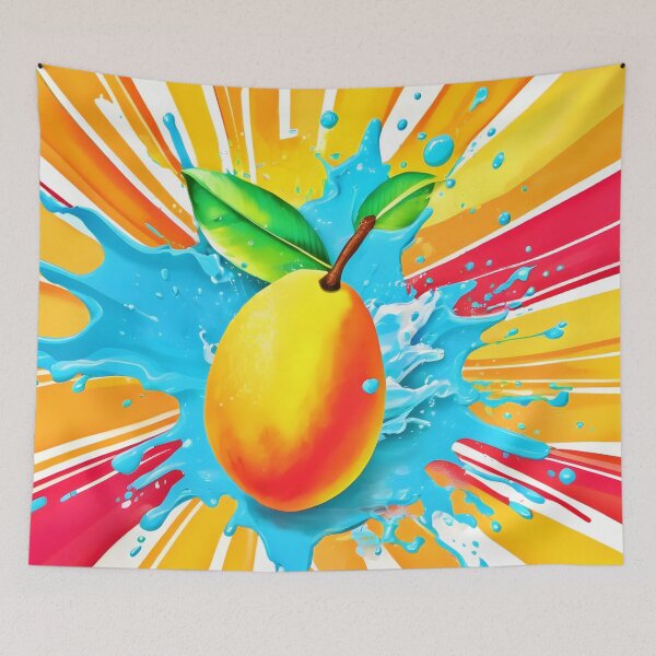 Item preview, Mango Splash Delight designed and sold by Health And Fitness Posts e-Store.