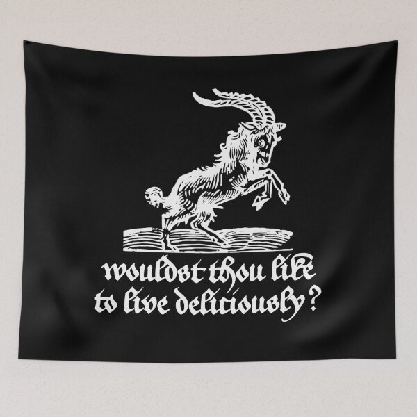 Item preview, Live Deliciously (White) designed and sold by georgiegammack.