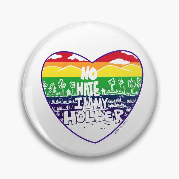 Item preview, No hate in my holler heart designed and sold by ArtbyLacyHale.