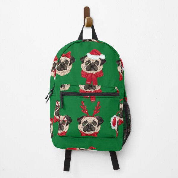 Item preview, Set of the Christmas pugs designed and sold by IreneRuya.