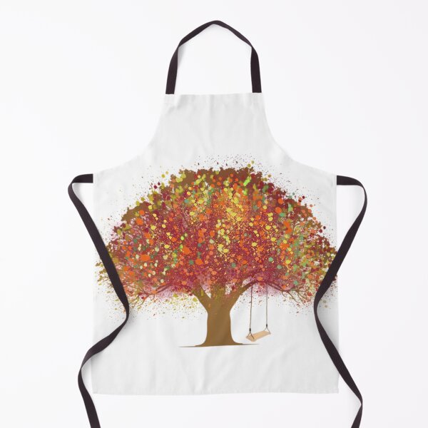 Item preview, TREE IN THE FALL WITH ROPE SWING designed and sold by TaraPen.