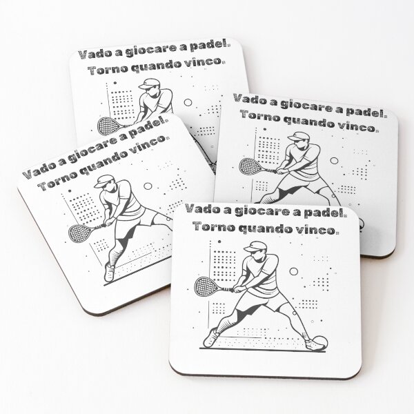 Item preview,  Vado a Giocare a Padel. Torno Quando Vinco - Padel T-Shirt designed and sold by angelaaiproject.