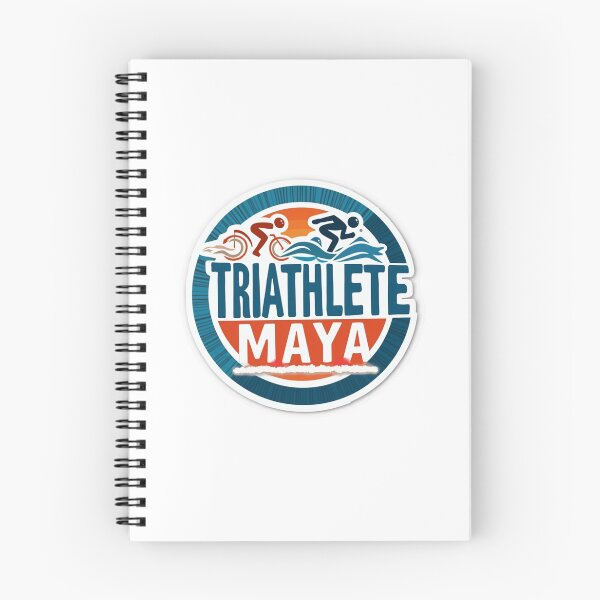 Item preview, Dynamic Triathlete Maya - Swim, Bike, Run designed and sold by Triathlongram.