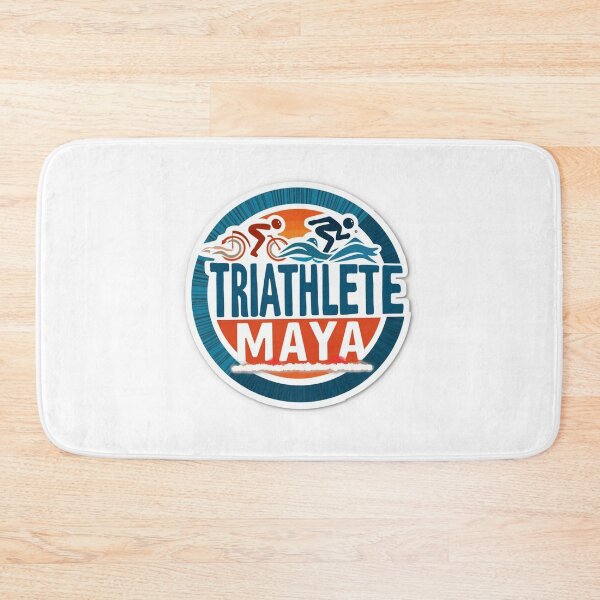 Item preview, Dynamic Triathlete Maya - Swim, Bike, Run designed and sold by Triathlongram.