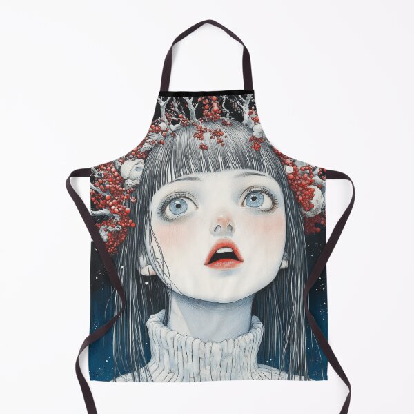 Item preview, Lady winter – christmas art designed and sold by ForsakenFrames.
