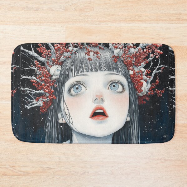Item preview, Lady winter – christmas art designed and sold by ForsakenFrames.