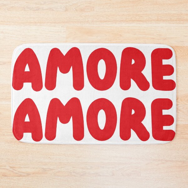 Item preview, Amore | Red Love Cute Typo Word designed and sold by MarleneCanto.