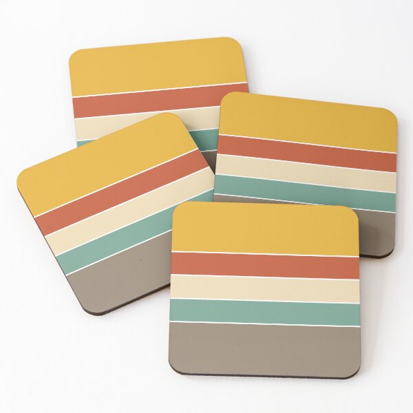 Item preview, Nordic Tribal 70s Vintage Retro Stripes designed and sold by Deutschic.