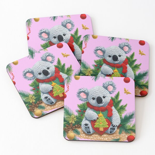 Item preview, Koala Under The Christmas Tree designed and sold by Ciervo Primavera.