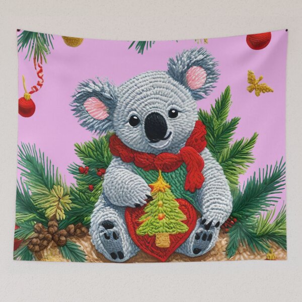Item preview, Koala Under The Christmas Tree designed and sold by Ciervo Primavera.