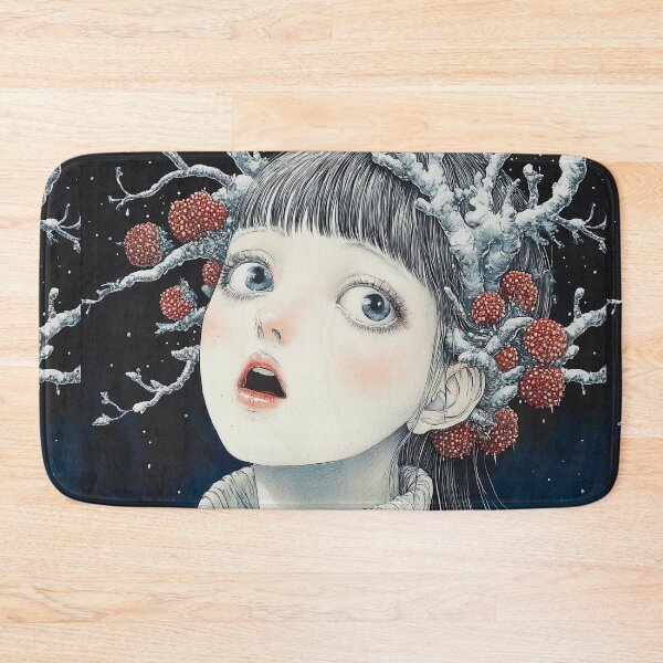 Item preview, Lady winter – christmas art designed and sold by ForsakenFrames.