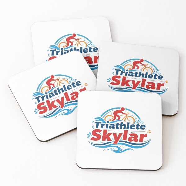 Item preview, Dynamic Triathlete Skylar - Swim, Bike, Run designed and sold by Triathlongram.