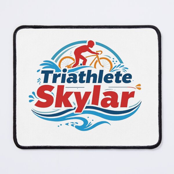 Item preview, Dynamic Triathlete Skylar - Swim, Bike, Run designed and sold by Triathlongram.
