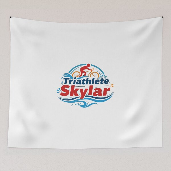 Item preview, Dynamic Triathlete Skylar - Swim, Bike, Run designed and sold by Triathlongram.
