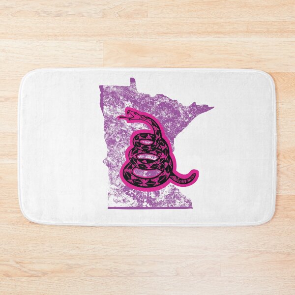 Item preview, MINNESOTA  - Freedom Is The Superpower - Gadsden Snake Flag - Dont Tread On Me design 80s colors designed and sold by pelagio.