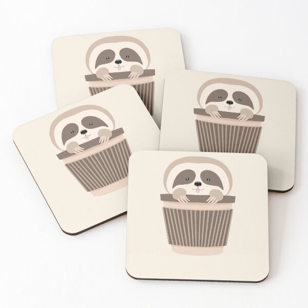 Item preview, Sloth Coffee Cup designed and sold by IsobelStudio.