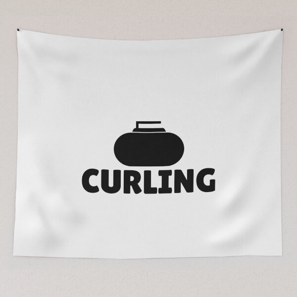 Item preview, CURLING (3) - BLACK designed and sold by ArtsyCity.