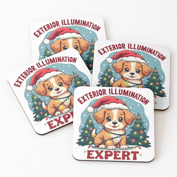 Item preview, Puppy Dog Exterior Illumination Expert Christmas Light Decorator designed and sold by Leonardo Palumbo.