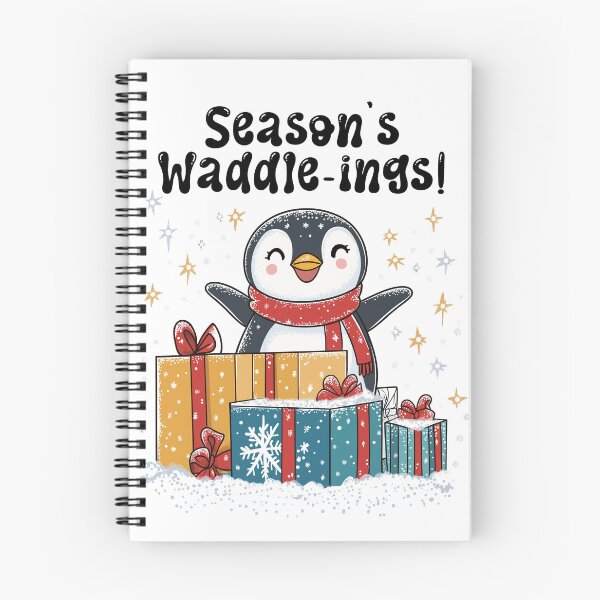 Item preview, Season’s Waddle-ings! designed and sold by Ahmed Behiry.