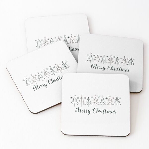 Item preview, Merry Christmas | Elegant Minimalist Forest Design designed and sold by cabana.space.