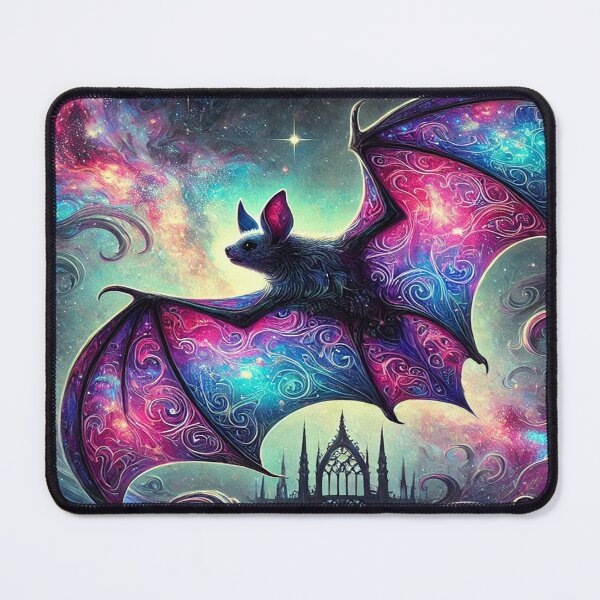 Item preview, Cosmic Gothic Bat in Flight designed and sold by Feathers & Futhark.
