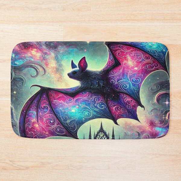 Item preview, Cosmic Gothic Bat in Flight designed and sold by Feathers & Futhark.