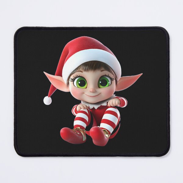 Item preview, Jolly Christmas Elf designed and sold by AI-Only Creations.