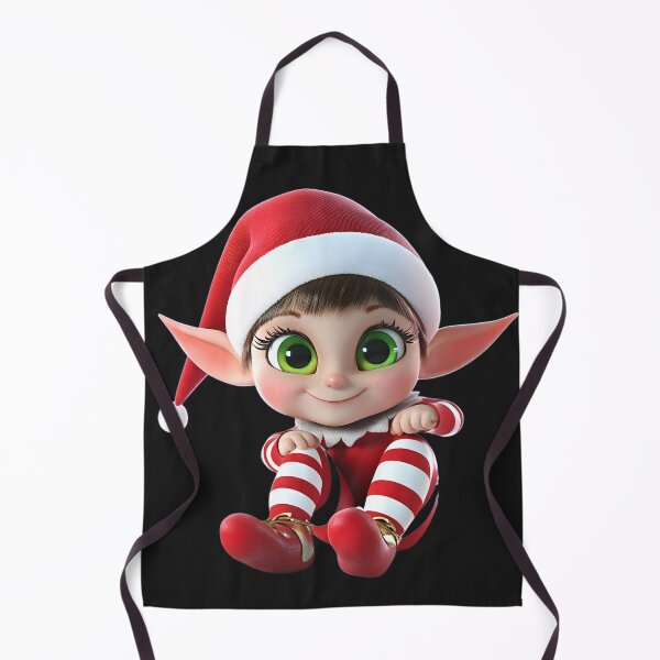 Item preview, Jolly Christmas Elf designed and sold by AI-Only Creations.
