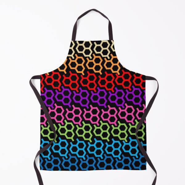 Item preview, Multicolored Hexagons In A Geometrical Pattern designed and sold by signshirtz.