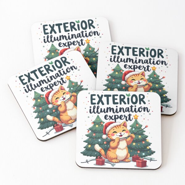 Item preview, Cat Kitty Exterior Illumination Expert Christmas Light Decorator designed and sold by Leonardo Palumbo.