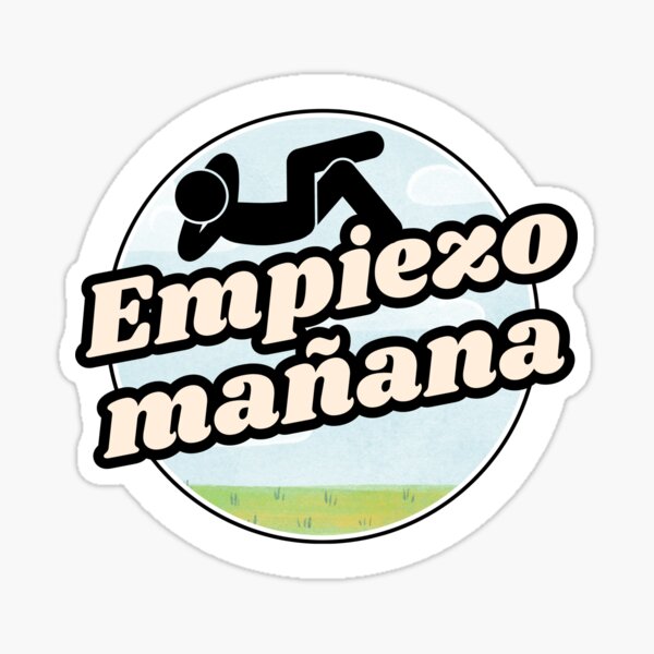 Resting Sticker