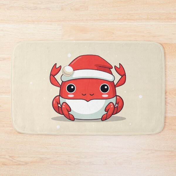 Item preview, Cute Christmas Crab designed and sold by Rtymer.