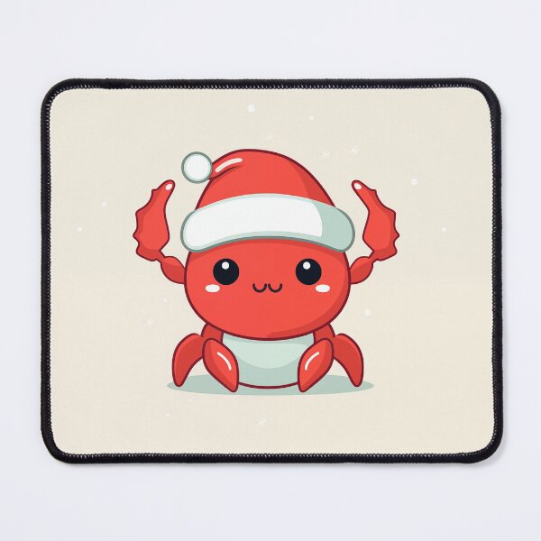 Item preview, Cute Christmas Crab designed and sold by Rtymer.