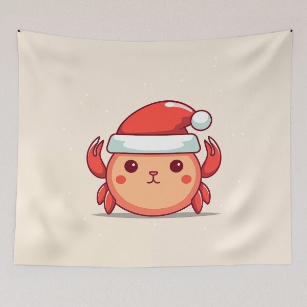 Item preview, Cute Christmas Crab designed and sold by Rtymer.