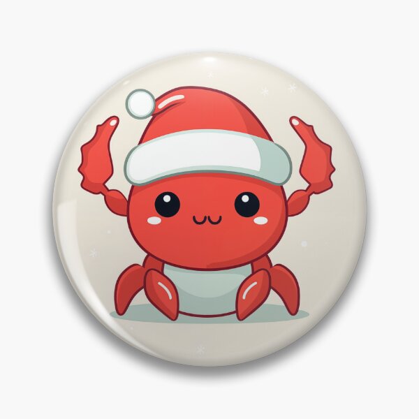 Item preview, Cute Christmas Crab designed and sold by Rtymer.