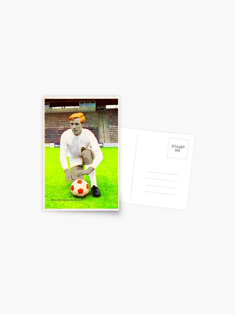 Carte de vœux for Sale avec l'œuvre « GUNNER GUNTER NETZER LEGENDAIRE  ALLEMAND FOOTBALL STAR MÖNCHENGLADBACH SUPER COOL AFFICHE » de l'artiste  westox