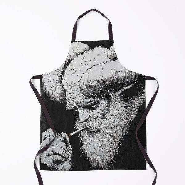 Item preview, pathetic - black and white christmas horror manga anime santa krampus designed and sold by ForsakenFrames.