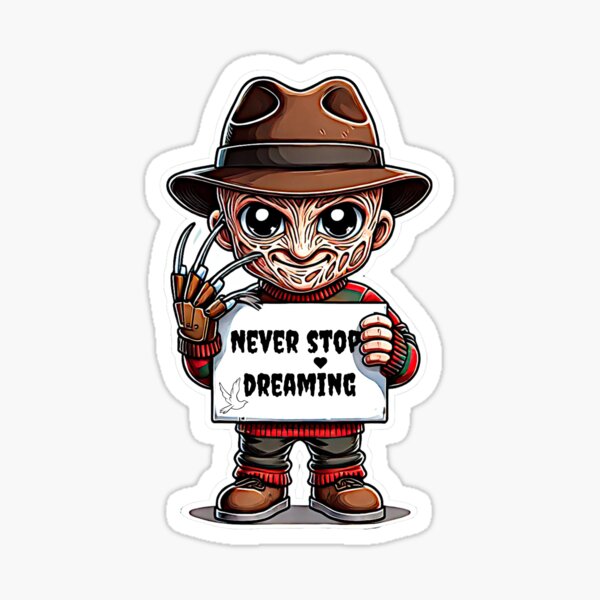 Item preview, Freddy Krueger Kawaii: Never Stop Dreaming designed and sold by lAnJefurtifeu.