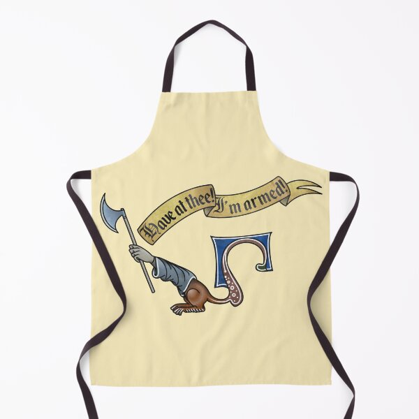 Item preview, Medieval Marginalia Manicule - I'm armed! designed and sold by MargiKnights.