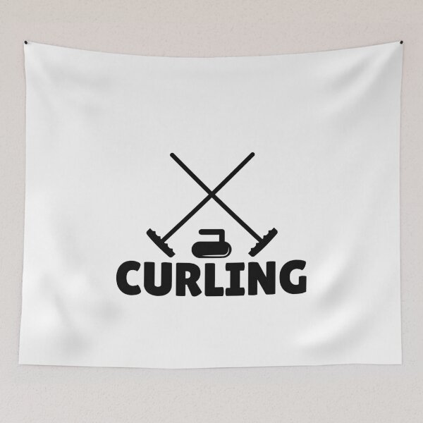 Item preview, CURLING (4) - BLACK designed and sold by ArtsyCity.