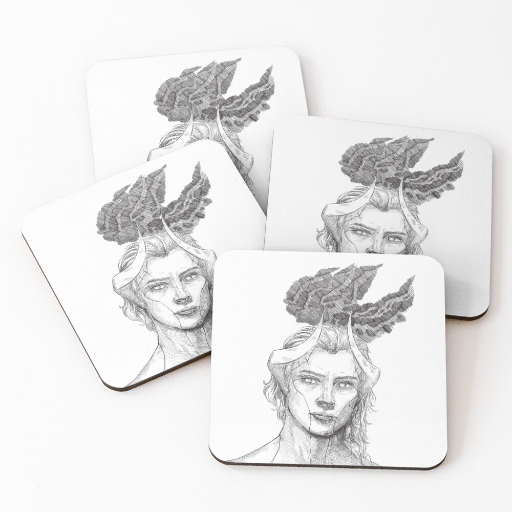 Item preview, Coasters (Set of 4) designed and sold by Tori-Rori.