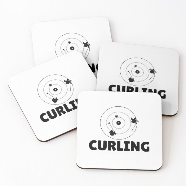 Item preview, CURLING (5) - BLACK designed and sold by ArtsyCity.